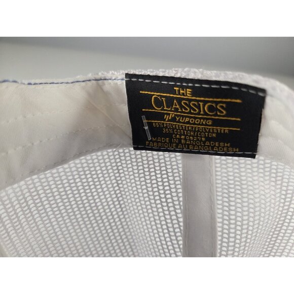 The Classics Yupoong Hat White and Blue Snapback - Picture 6 of 6